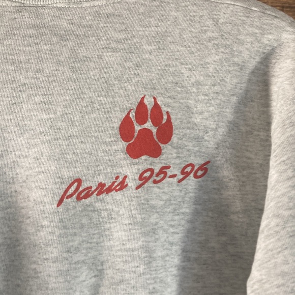 Women’s Vtg Medium Gray Sweater Paris Rocky Mountain Spirit Fruit of the loom - Picture 5 of 10